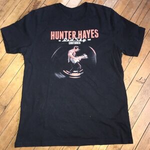 Hunter Hayes Red Sky Tour T-Shirt Adult Large